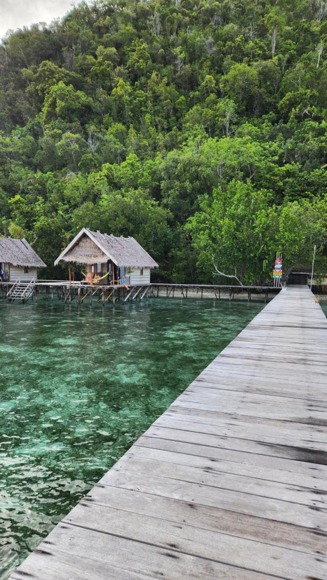 Terimakasih Homestay Pulau Mansuar Exterior foto